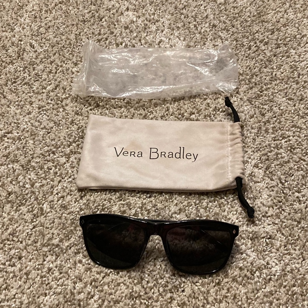 Vera Bradley black pink green blue arrow Mini Medallions sunglasses cloth
case - Picture 1 of 3